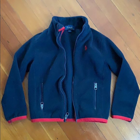ralph lauren fleece jacket